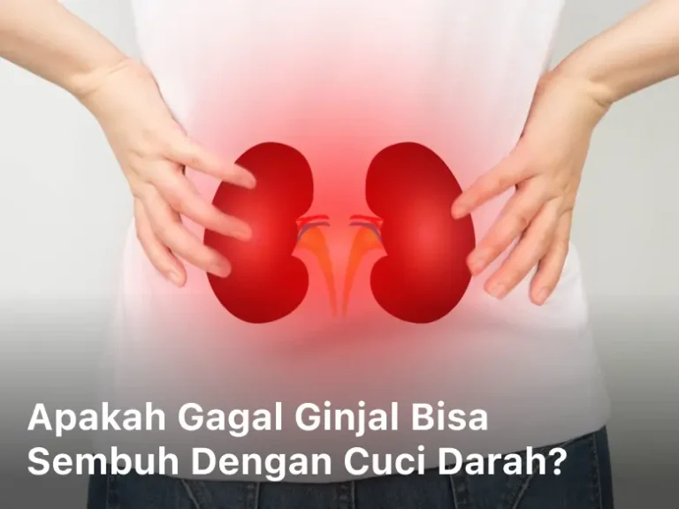 Apakah Gagal Ginjal bisa Sembuh dengan Cuci Darah