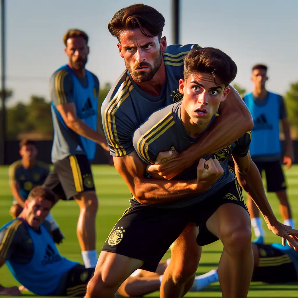 Endrick Berduel Keras dengan Ruediger di Latihan Real Madrid