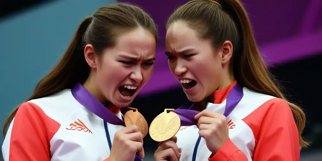 Mikha Angelo Marah, Gregoria Tunjung Tuduh Terima Medali ‘Giveaway’