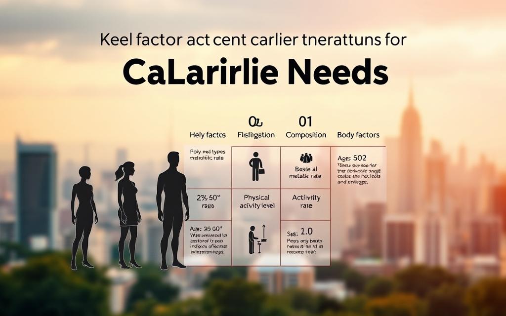 faktor penentu kebutuhan kalori