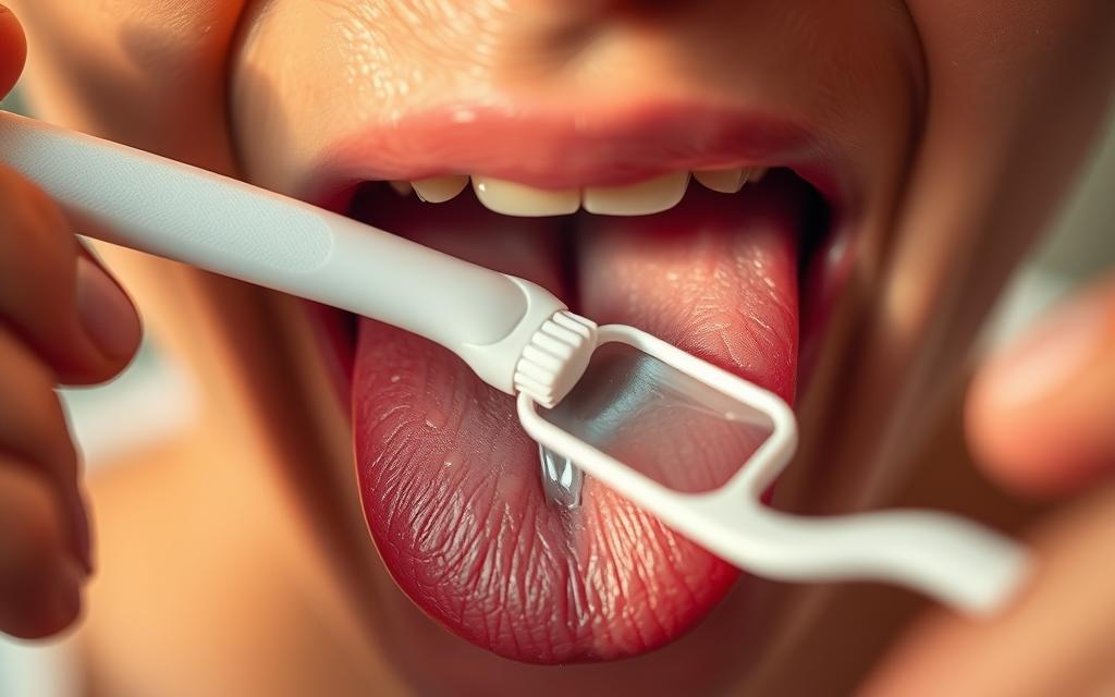 teknik pembersihan lidah