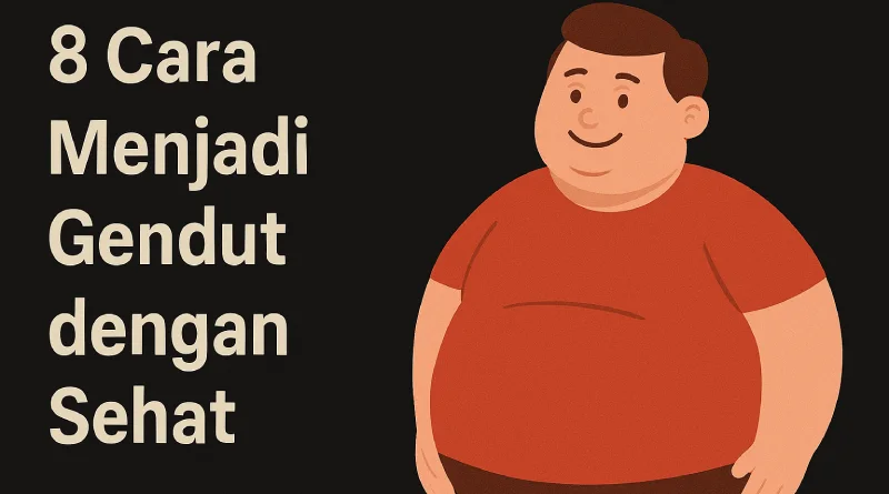 8 Cara Menjadi Gendut dengan Sehat dan Cepat
