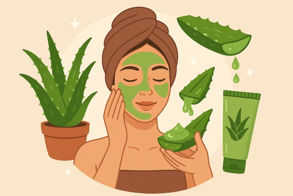 manfaat lidah buaya untuk wajah