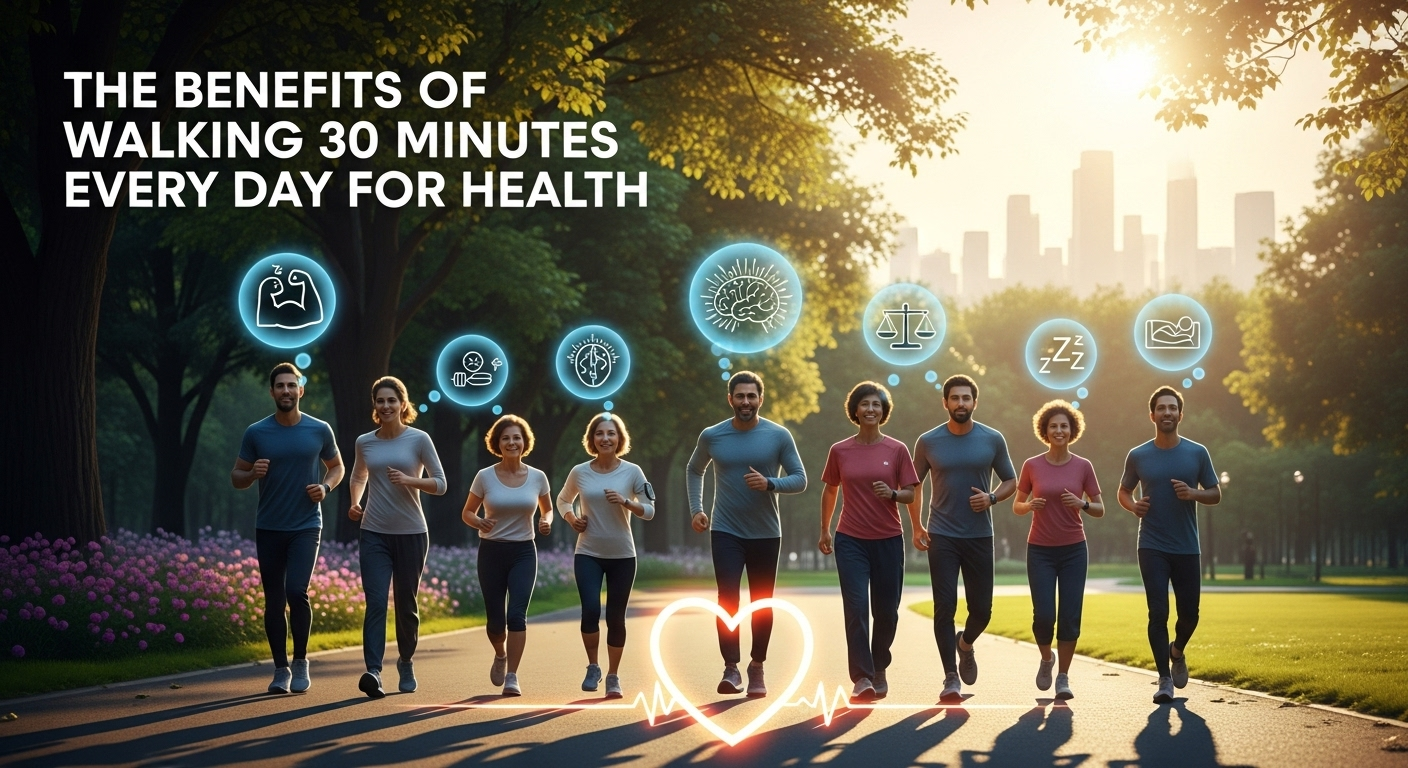 Manfaat Jalan Kaki 30 Menit Setiap Hari untuk Kesehatan