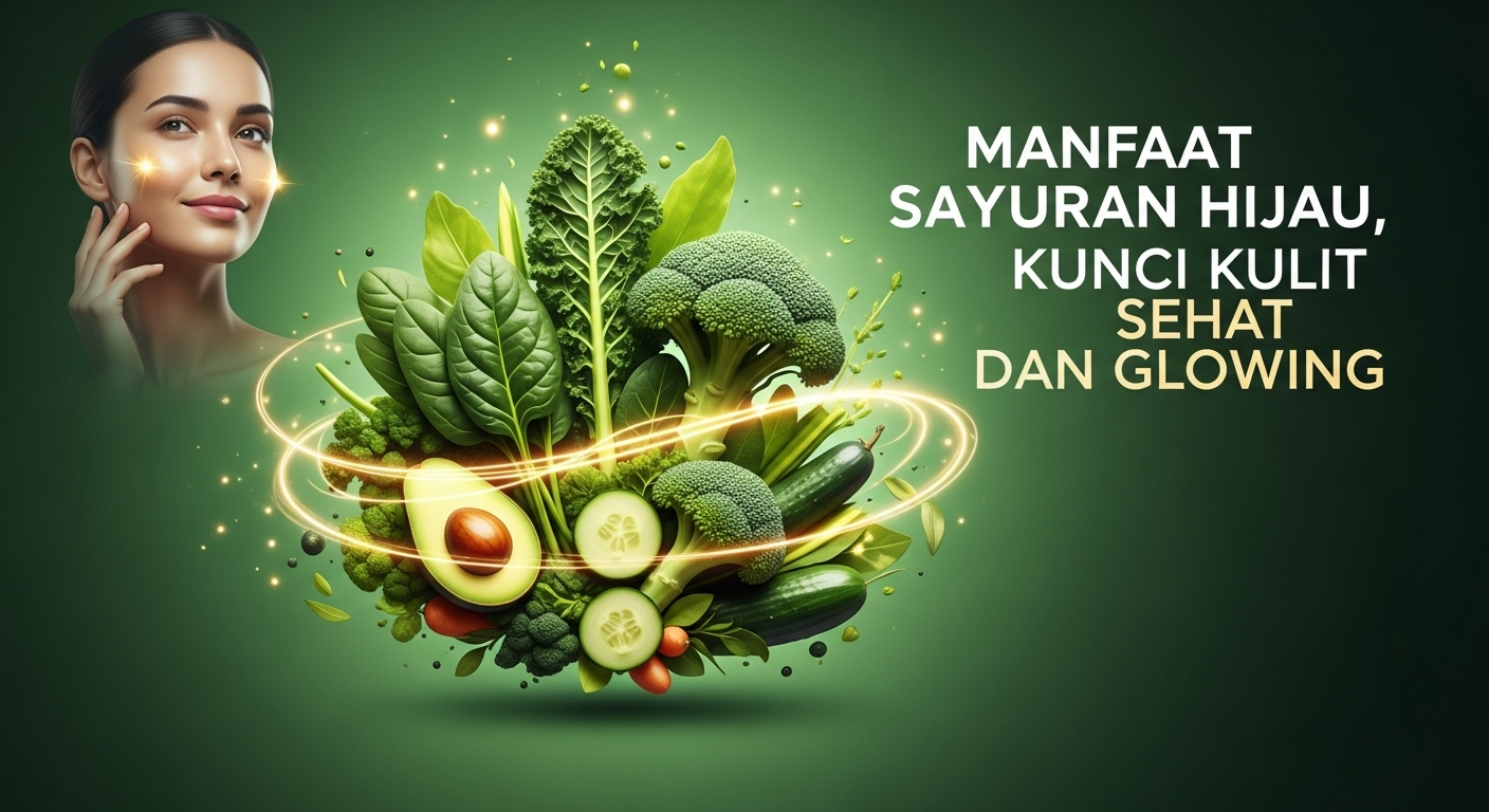 Manfaat Sayuran Hijau, Kunci Kulit Sehat dan Glowing