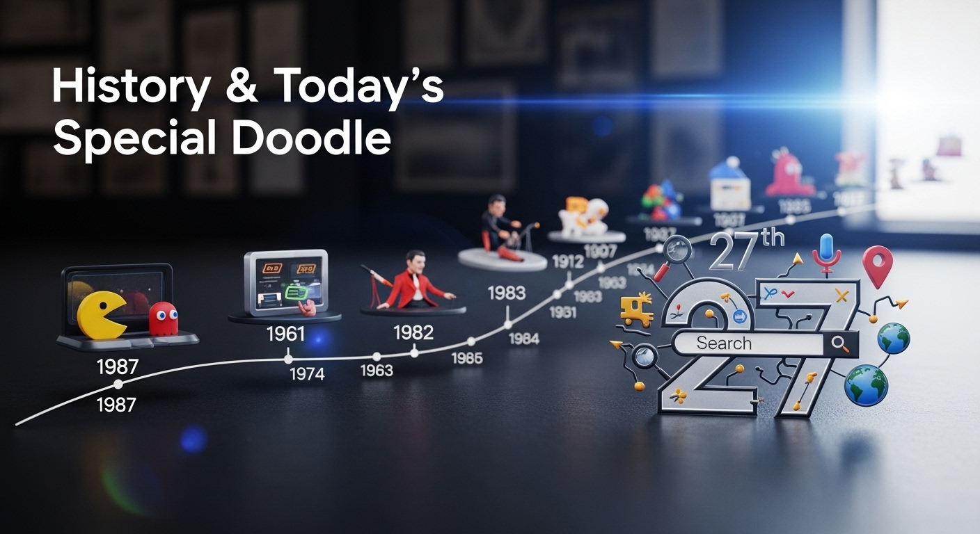 Ulang Tahun ke-27 Google: Sejarah & Doodle Spesial Hari Ini