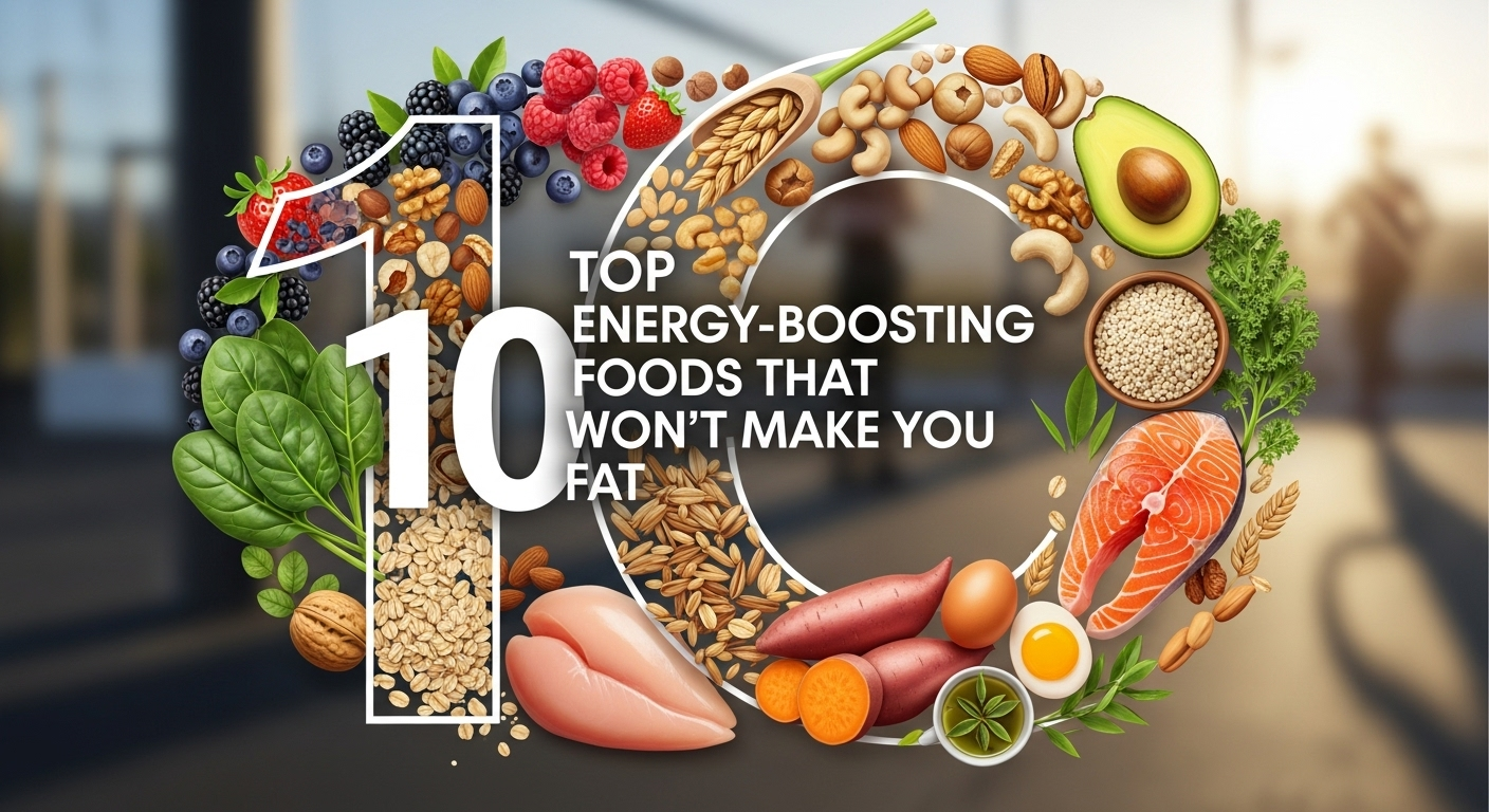 Makanan penambah energi yang tidak bikin gemuk: 10 pilihan