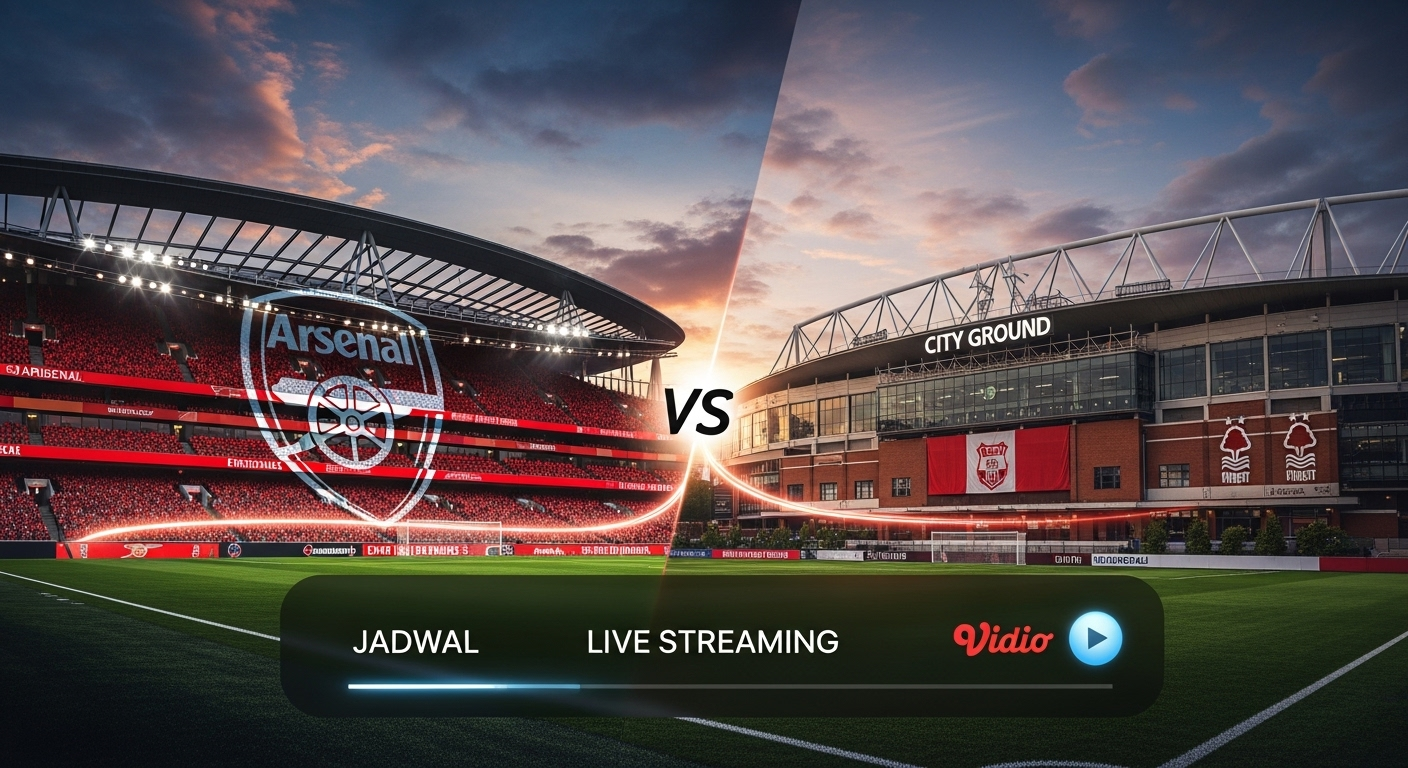 Arsenal vs Nottingham Forest: Jadwal, Live Streaming Vidio