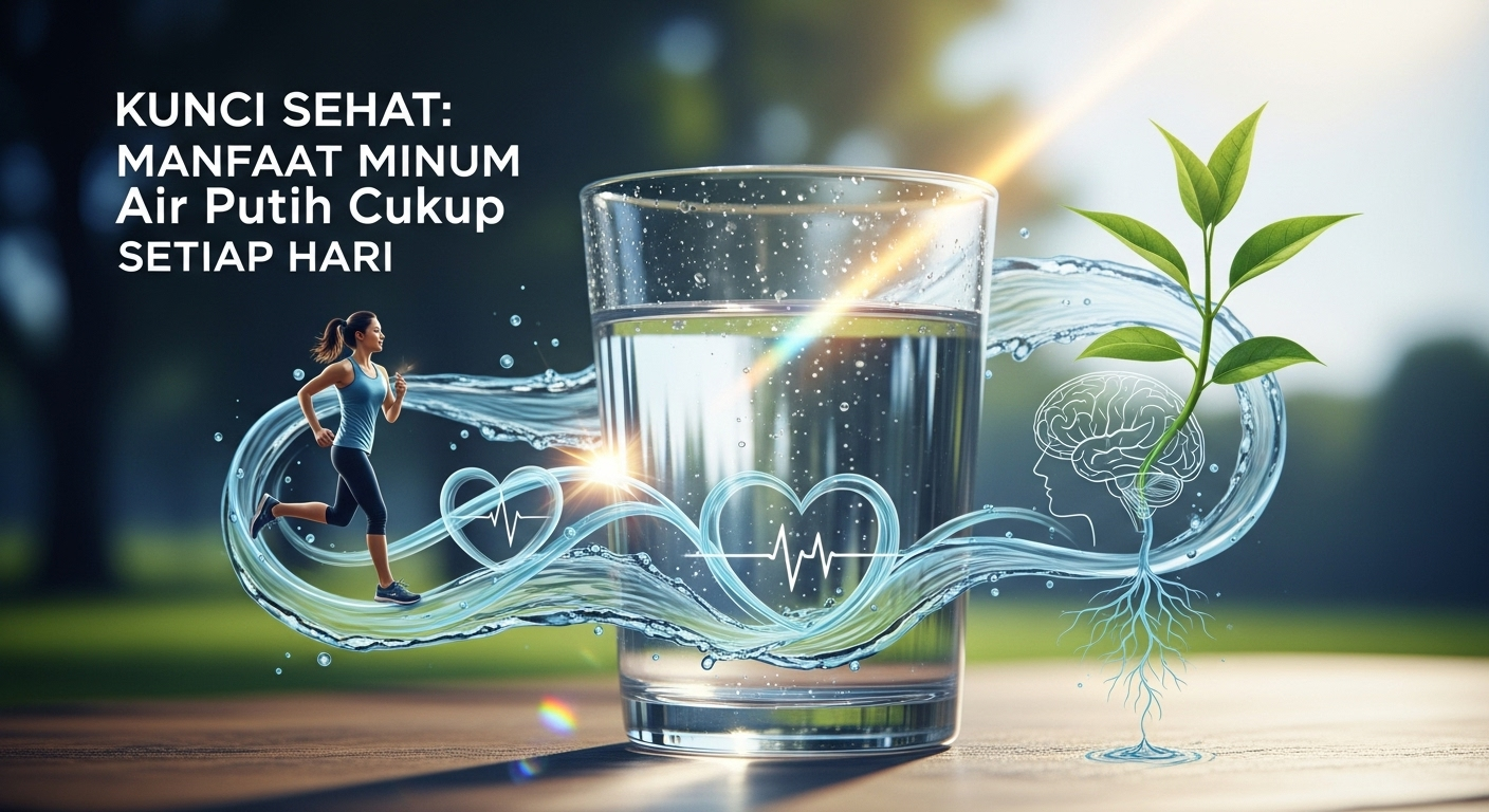 Kunci Sehat: Manfaat Minum Air Putih Cukup Setiap Hari