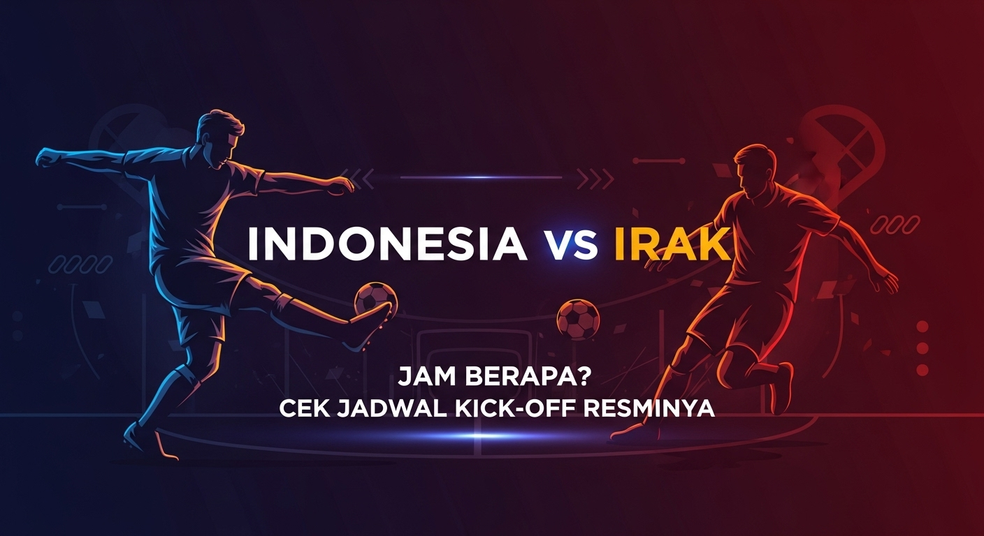 Jam Berapa Indonesia vs Irak? Cek Jadwal Kick-Off Resminya
