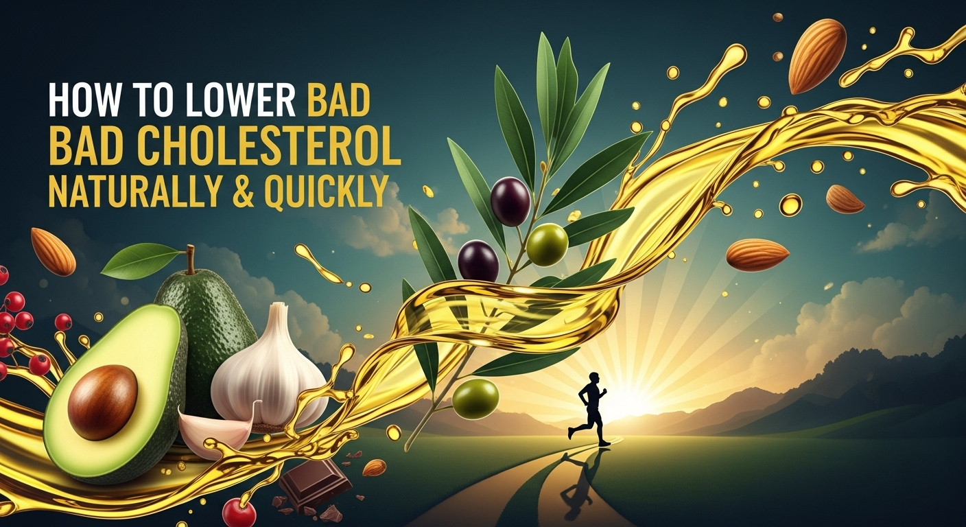 Cara Menurunkan Kolesterol Jahat Secara Alami & Cepat