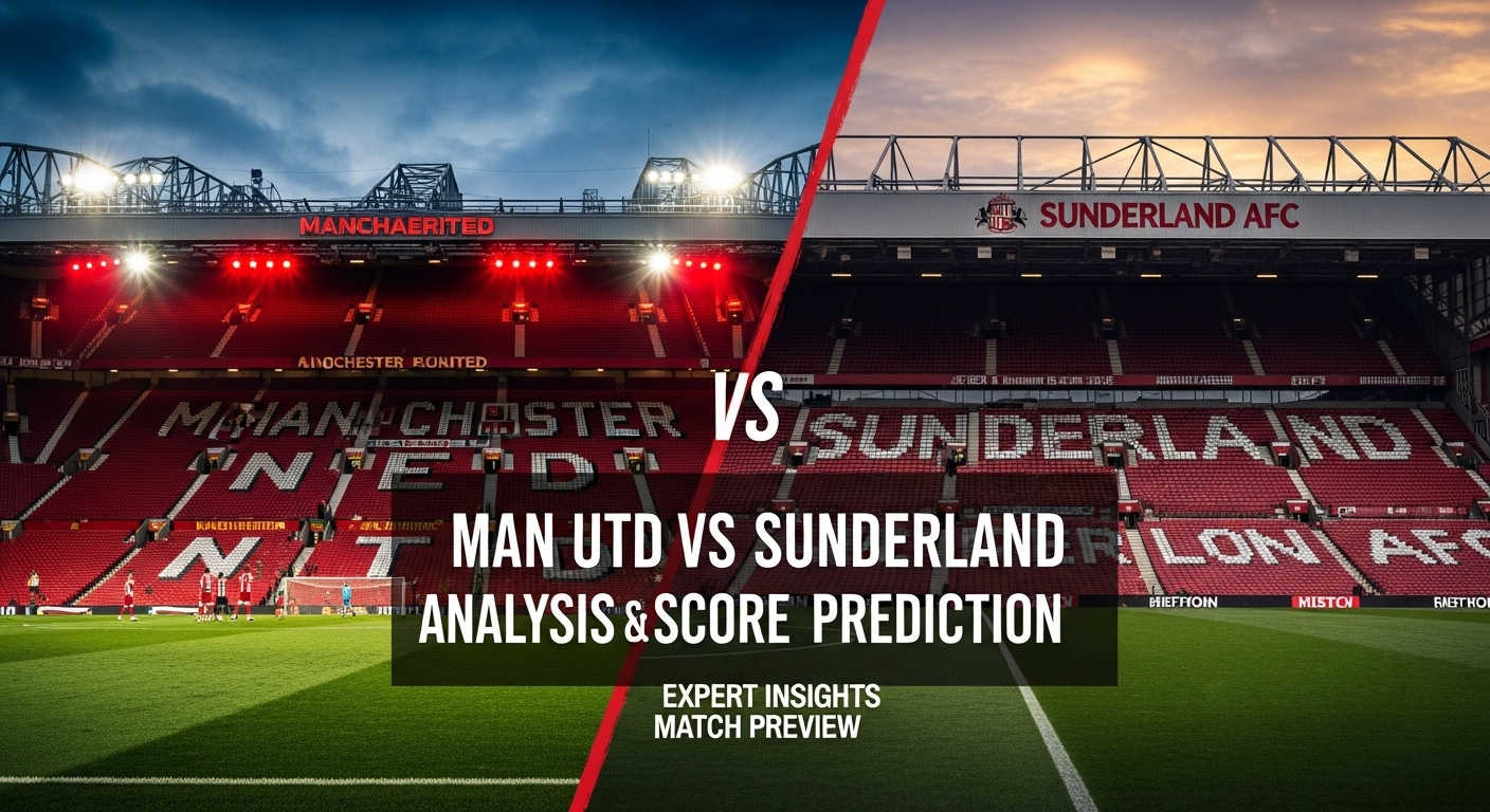 Man Utd vs Sunderland: Analisis dan Prediksi Skor Akhir