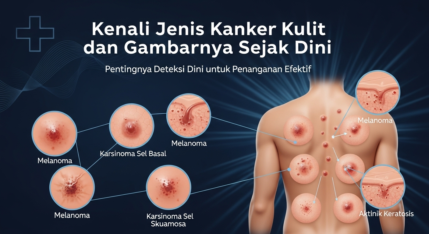 Kenali Jenis Kanker Kulit dan Gambarnya Sejak Dini
