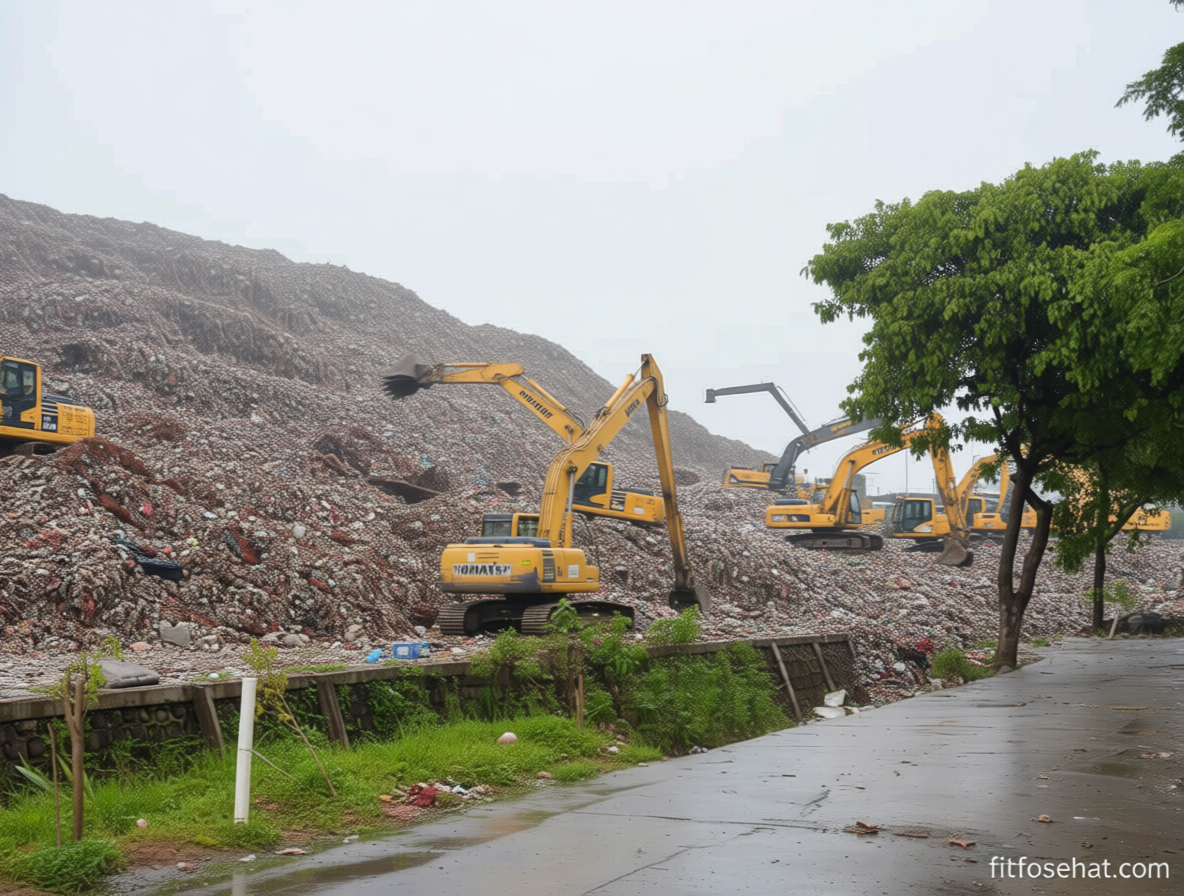 Pemprov DKI Jakarta Tutup Sementara TPST Bantargebang yang Longsor