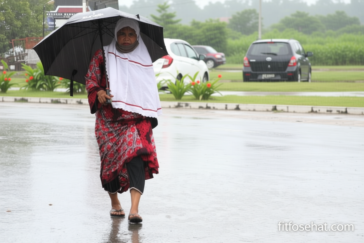 BMKG: Waspada mayoritas daerah diguyur hujan pada Jumat