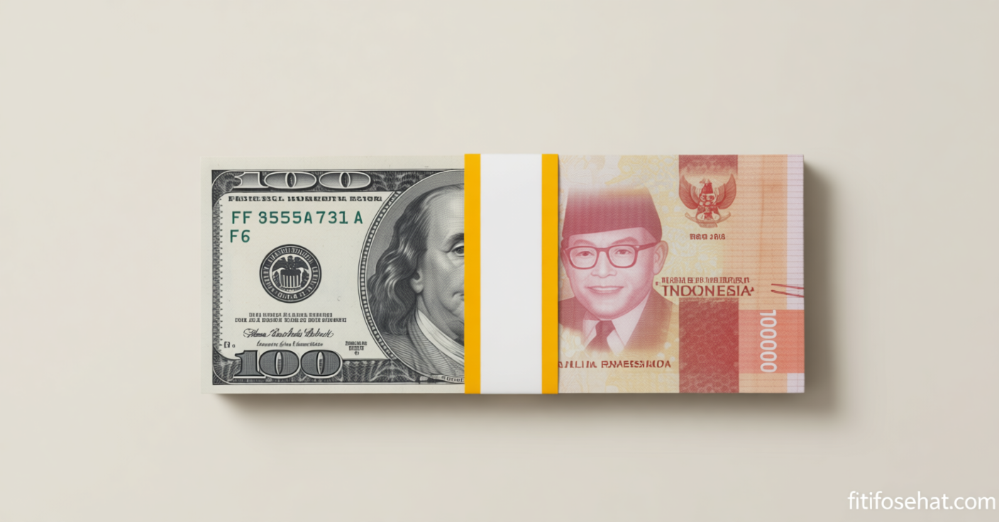 Rupiah Mulai Bangkit, Dolar AS Turun ke Level Rp16.896