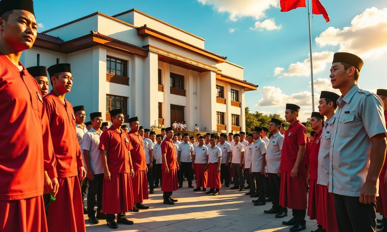 Agenda Utama: Prabowo Cium Tangan Pengasuh Ponpes Al Falah Kediri di Istana Merdeka