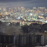 mencekam beirut selatan diselimuti asap usai serangan israel 1774406777864 169