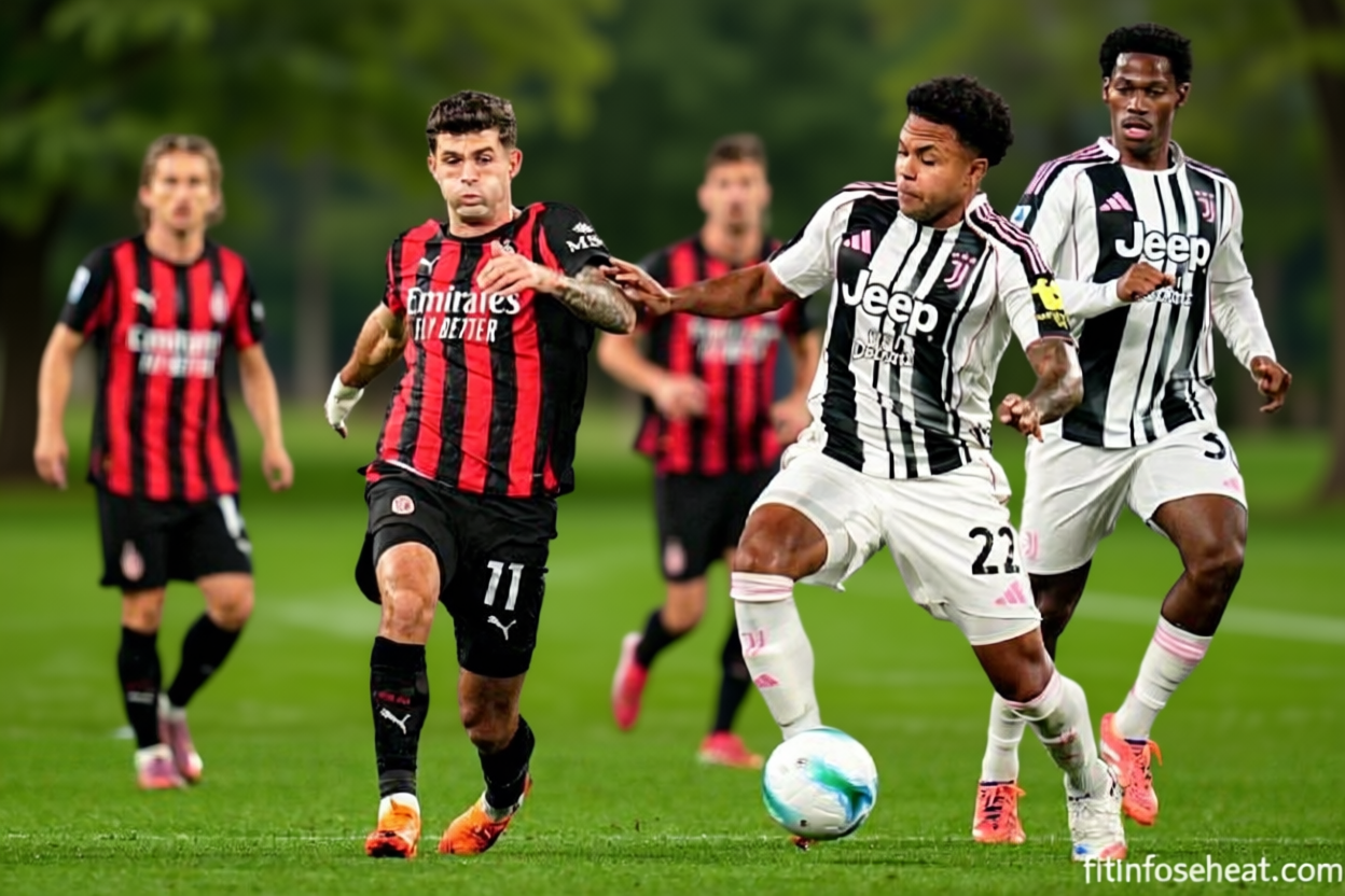 Duel Milan lawan Juventus berakhir imbang tanpa gol