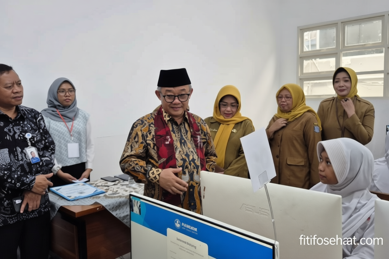 Momen Bersejarah: Mendikdasmen nilai TKA SMP hari kedua di Surabaya berjalan lancar