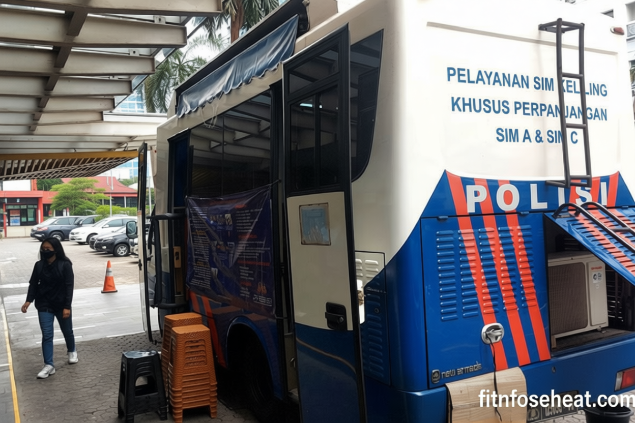 Minggu – SIM Keliling tersedia di dua lokasi Jakarta