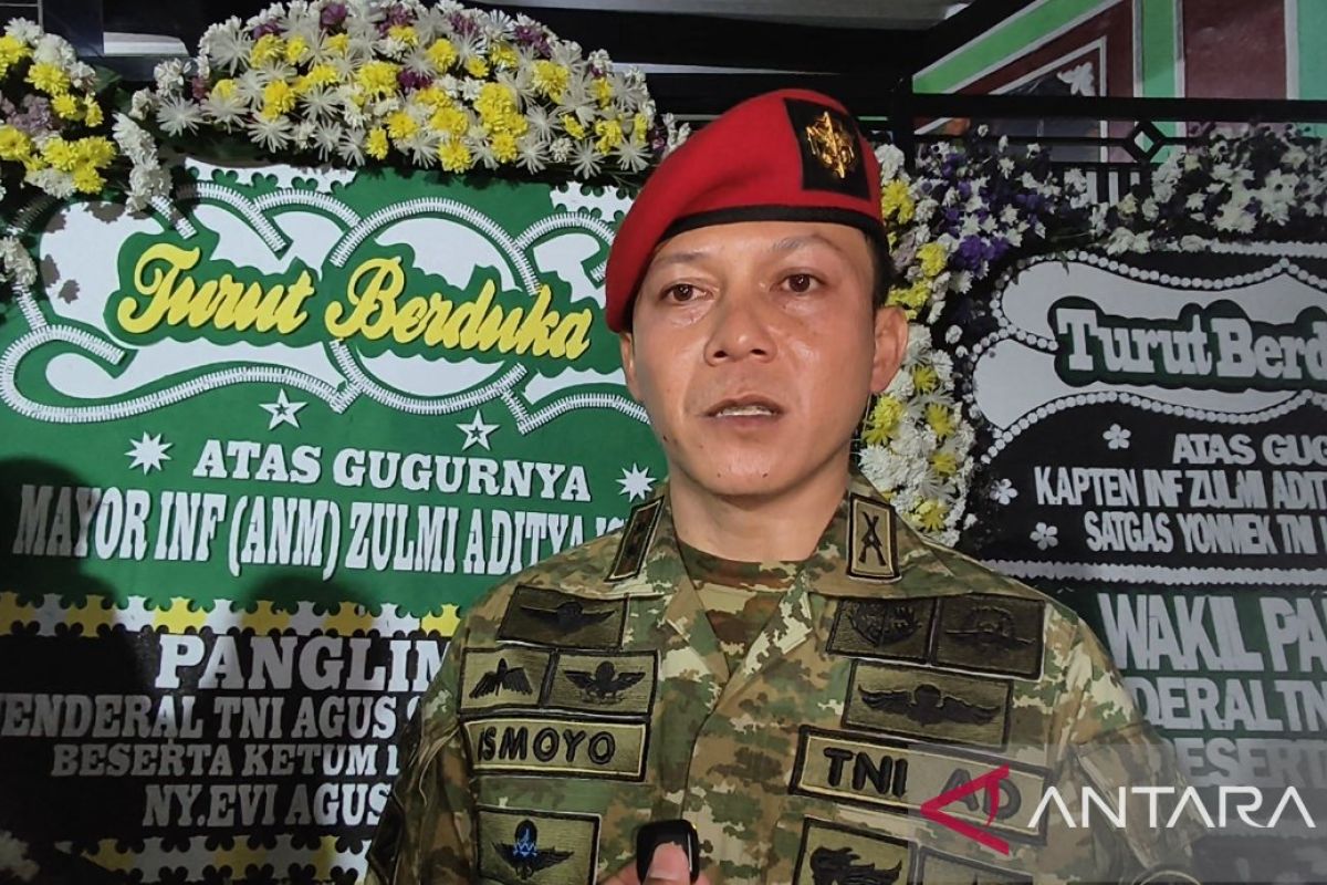 Menghadapi Tantangan: Kopassus kenang Mayor Zulmi Aditya sebagai sosok perwira teladan