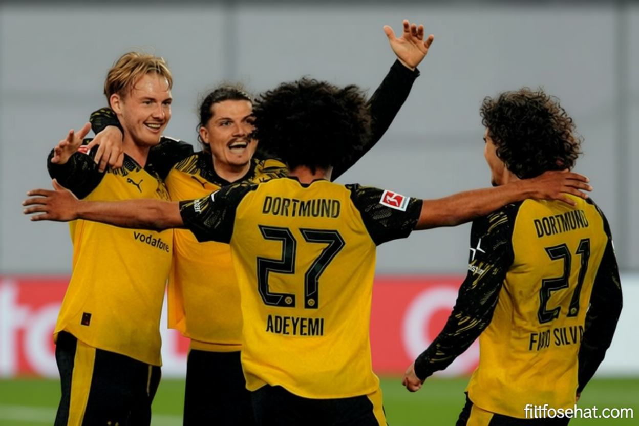 Dortmund kalahkan Stuttgart berkat dua gol masa injury