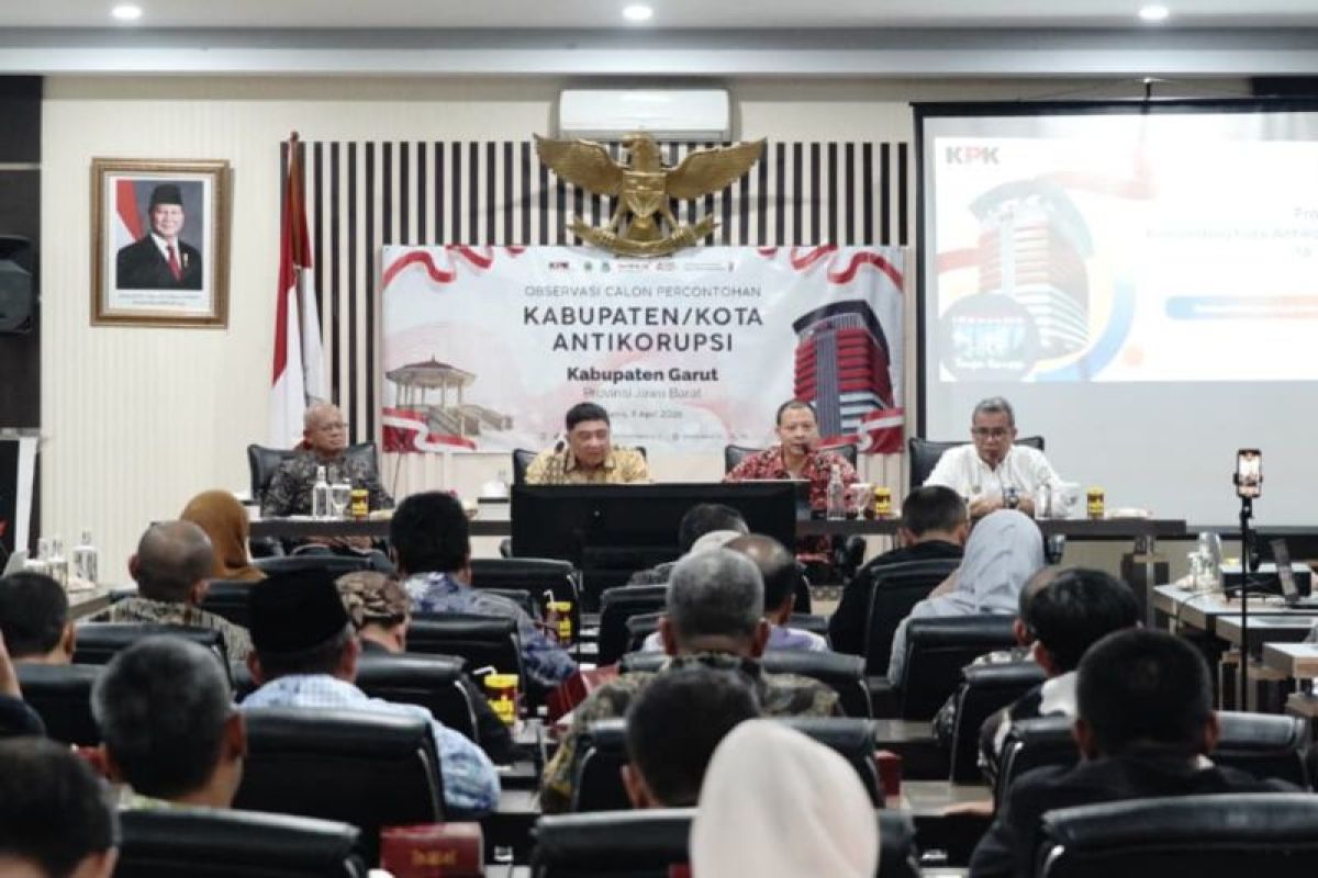 Hasil Pertemuan: KPK observasi Garut sebagai calon percontohan Kabupaten Anti Korupsi