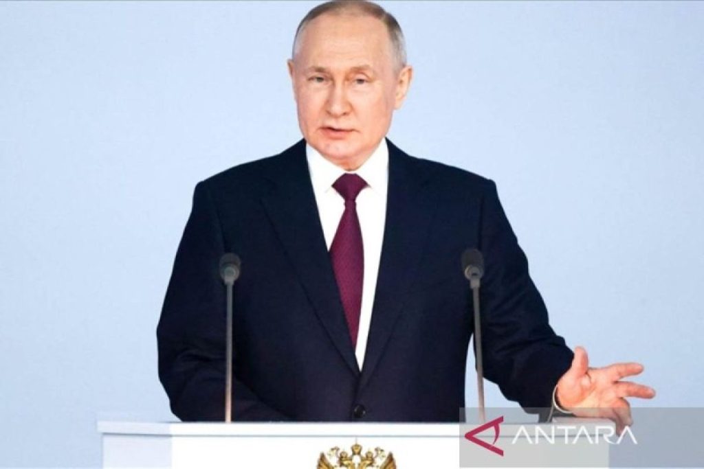 Putin presiden Rusia