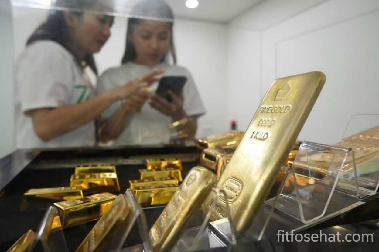 Tiga jenama emas di Pegadaian naik – ada yang tembus ke Rp3,009 juta/gr