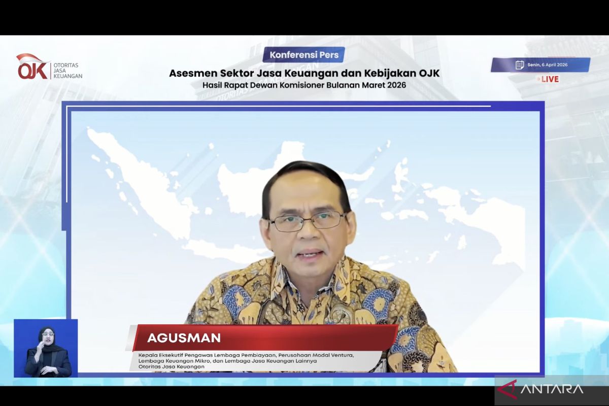 Hasil Pertemuan: OJK: Pinjaman daring masyarakat tembus Rp100,7 triliun per Februari