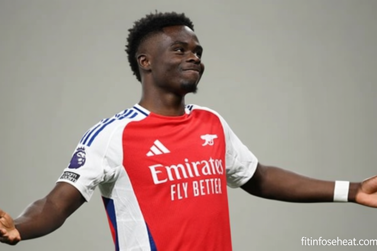 Momen Bersejarah: Bukayo Saka dan Jurrien Timber absen lawan Sporting