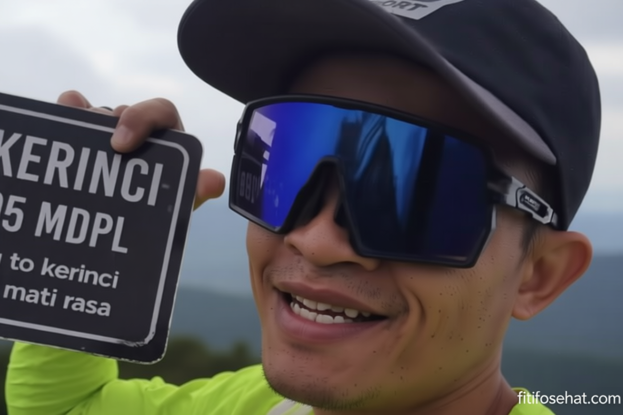 Menghadapi Tantangan: Arief Wismoyono juarai lari lintas alam Kerinci100 Jambi