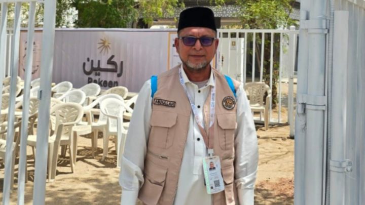 Historic Moment: Jelang Wukuf, Petugas Kontrol Kesiapan Armuzna untuk Jemaah Haji Aceh