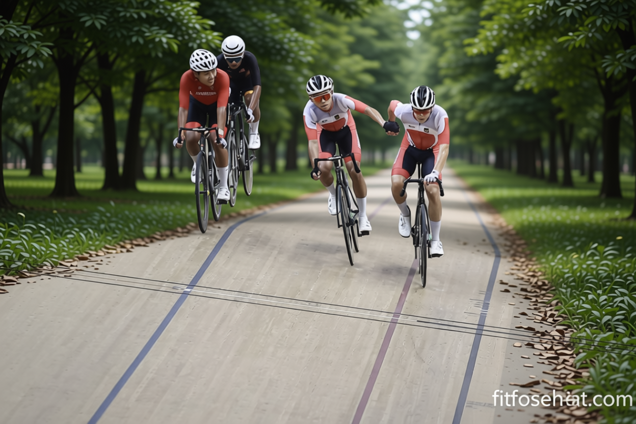 Bernard dan Terry Yudha tambah medali dalam Indonesia Track Cup