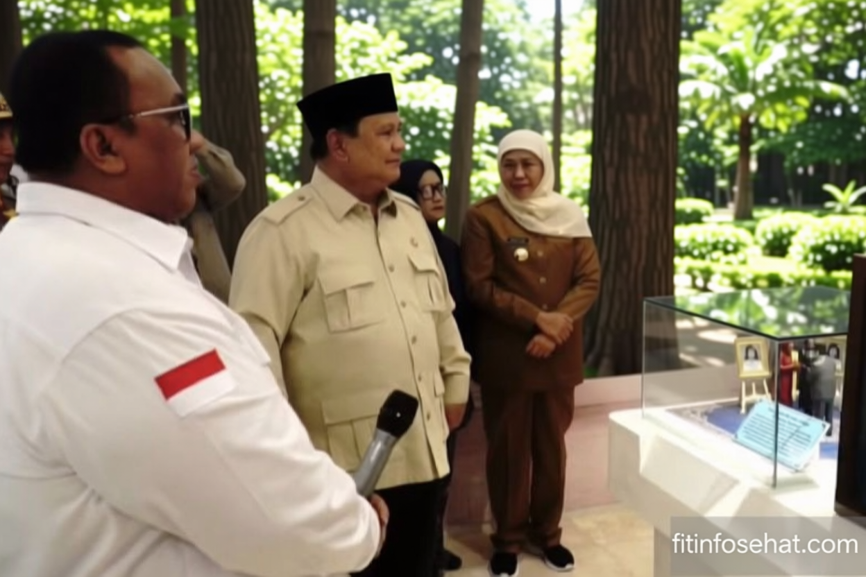 Important Visit: Prabowo berkeliling melihat Museum Marsinah di Nganjuk