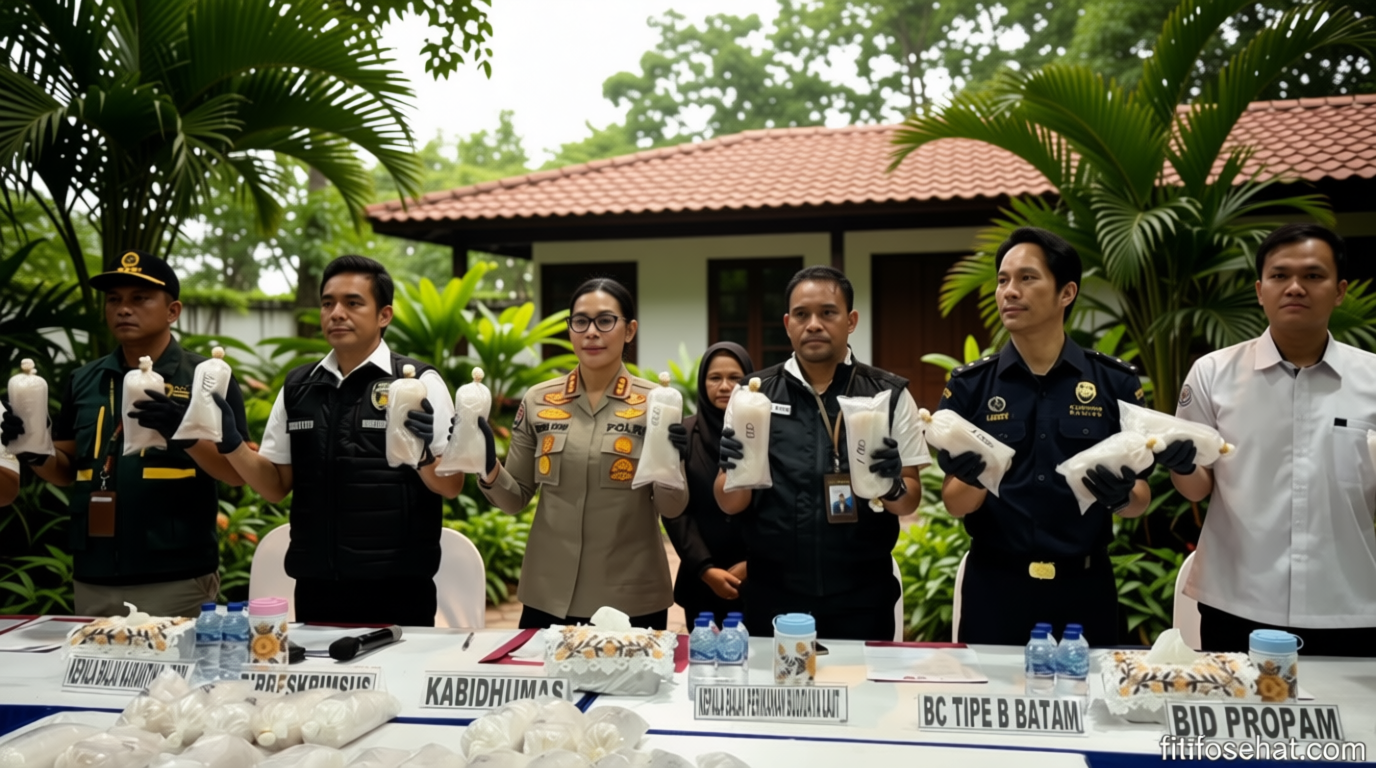 Key Strategy: Polda Kepri gagalkan rencana penyelundupan 100 ribu BBL ke luar negeri