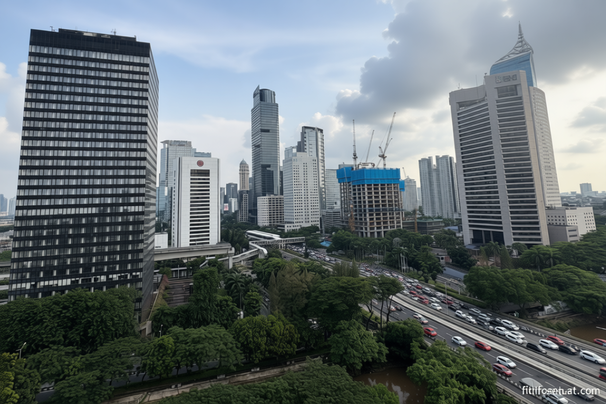 Kamis – sebagian Jakarta diprediksi berawan pada siang hingga sore hari