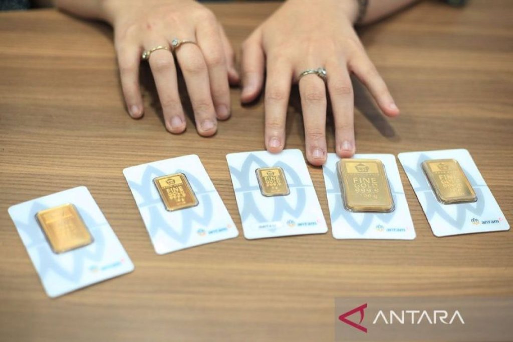 Harga Emas Antam Naik Jakarta 1