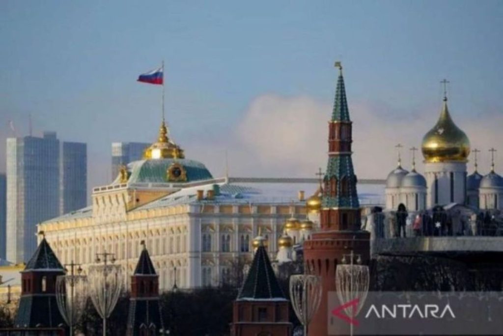 KremlinBenderaRusiadiMoskowXinhua