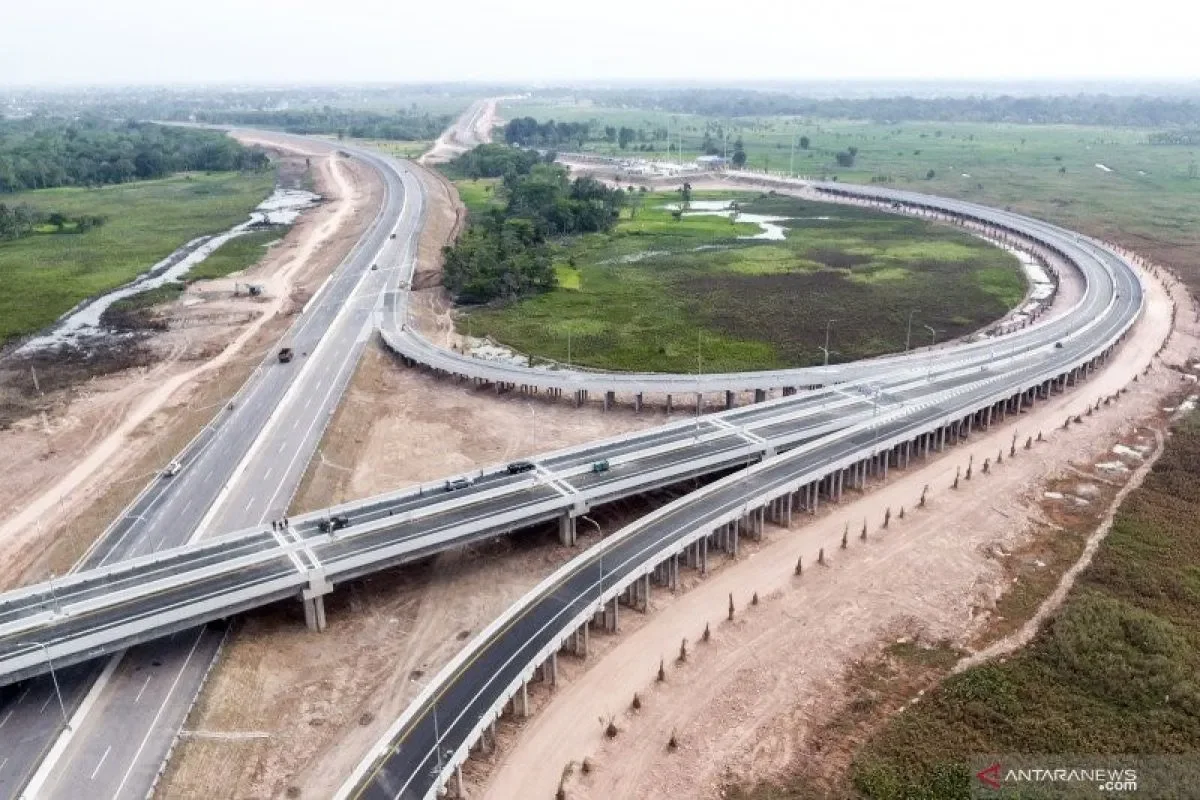 Special Plan: Hutama Karya: Progres Tol Palembang-Betung capai 81,99 persen
