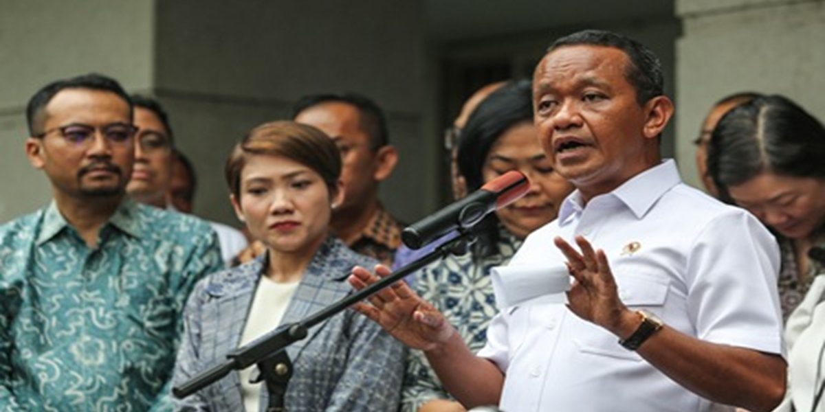 Konferensi pers Menteri ESDM soal impor BBM nonsubsidi